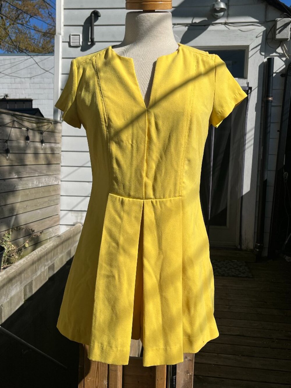 Zara TRF Yellow Romper